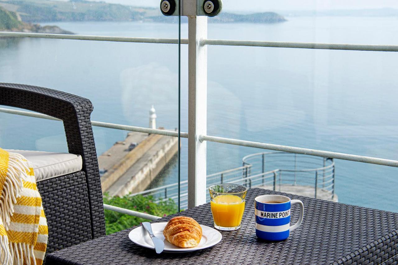 Marine Point, Mevagissey - Sensational Cliff Top Views Of Harbour And Bay ภายนอก รูปภาพ